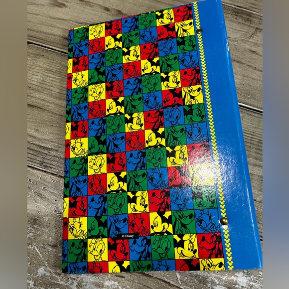 Vintage Disney World Land Large Photo Book Memory Box Scrapbook Mickey Mouse - Picture 6 of 6